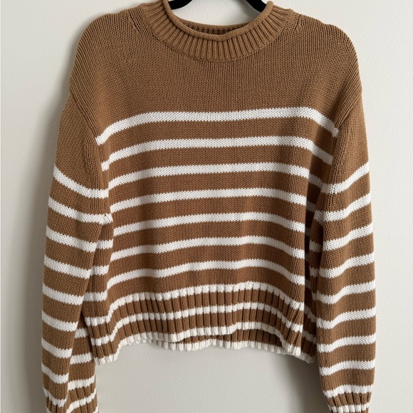 NWT J. Crew Rollneck Striped Sweater size Medium - Picture 3 of 11